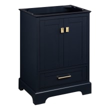 Quen 24" Freestanding Single Basin Vanity Cabinet - Cabinet Only - Less Vanity Top