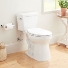 Rilla 1.28 GPF Two Piece Elongated Toilet - Standard Seat Included