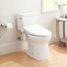 Rilla 1.28 GPF Two Piece Elongated Toilet - Bidet Seat Included