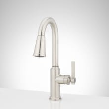 Greyfield 1.8 GPM Single Hole Pull Down Bar Faucet