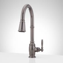 Finnian 1.8 GPM Single Hole Pull Down Kitchen Faucet
