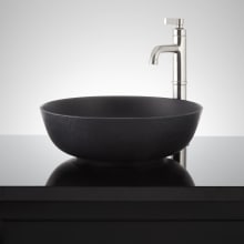 Elkshire 16" Resin Vessel Bathroom Sink - Matte Black