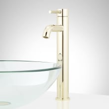 Lexia 1.2 GPM Vessel Single Hole Bathroom Faucet with Pop-Up Drain Assembly
