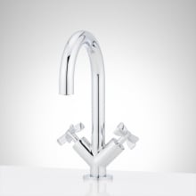 Vassor 1.2 GPM Single Hole Bathroom Faucet with Pop-Up Drain Assembly