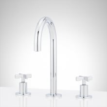 Vassor 1.2 GPM Widespread Bathroom Faucet with Pop-Up Drain Assembly