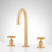 Vassor 1.2 GPM Widespread Bathroom Faucet with Pop-Up Drain Assembly