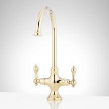 Isabel 1.8 GPM Double Handle Single Hole Bar and Kitchen Faucet