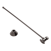 Toilet Supply Kit with 5/8" OD X 3/8" OD Angle Stop