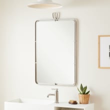 Martinelli 24" W x 39-5/8" H Modern Rectangular Framed Bathroom Wall Mirror