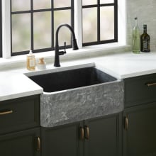 Finbrook 30" Rectangular Granite Farmhouse Bathroom Sink
