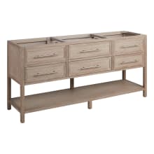 Robertson 72" Freestanding Mahogany Double Basin Vanity Cabinet - Cabinet Only - Less Vanity Top