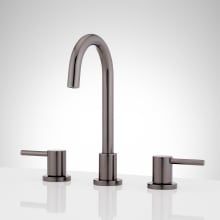 Lexia 1.2 GPM Widespread Gooseneck Bathroom Faucet with Pop-Up Drain Assembly