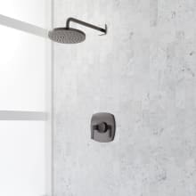 Sefina Pressure Balanced Shower Only Trim Package with Rain Shower Head - Rough In Included