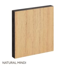 Wood Finish Sample - Natural Mindi