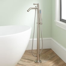 Napier Floor Mounted Tub Filler- Includes Hand Shower