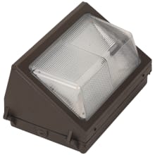 14" Wide 100-Watt MH LED Dusk to Dawn Wall Pack Light