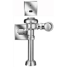 Exposed, Low Consumption: (1.6gpf), Sensor Operated Royal® Model Water Closet Flushometer, for floor mounted or wall hung 1-1/2" top spud bowls.