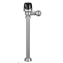 Exposed, Battery Powered, Sensor Activated Sloan Optima Plus Model Water Closet Flushometer for floor mounted or wall hung top spud bowls. Water Saver 3.5 GPF