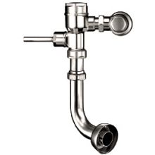 Exposed, Water Closet Flushometer for floor mounted back spud bowls. Valve cannot be converted to exceed a low consumption flush. Low Consumption 1.6 GPF