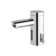 Battery Powered, Sensor Activated, Electronic Hand Washing Faucet for hot and cold Water operation With Integral Spout Temperature Mixer (For Hot and Cold Water supply connection)