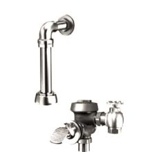 Water Saver (3.5 gpf) Concealed Water Closet Foot Pedal Flushometer, for 1-1/2" top spud bowls.