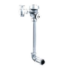 Water Saver (3.5 gpf) Concealed Water Closet Flushometer, for wall hung stainless steel 1-1/2" NPT back inlet bowls.