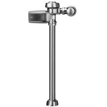 Exposed, Battery Powered, Sensor Activated, Royal Optima SMOOTH Water Closet Flushometer for floor mounted or wall hung top spud bowls. Low Consumption 1.6 GPF