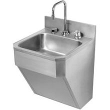 EHS-1000 19” Stainless Steel Wall Mounted Medical Sink 3 Holes Drilled