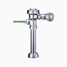 (WES-111) Dual Flush (1.1 / 1.6 gpf) Exposed Water Closet Flushometer with Dual-Flush Feature, for floor mounted or wall hung 1-1/2" top spud bowls.