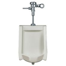 High Efficiency Urinal features a manual Royal Flushometer and a vitreous china urinal fixture.