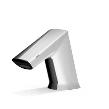 BASYS Single Hole Bathroom Faucet with Solar Powered LCD and Active Infrared Sensor