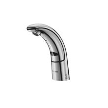 Sensor Activated Electronic Hand Washing Faucet For Pre-Tempered or Hot and Cold Water Operation. Single Supply Faucet (For Pre-Mixed Water Only). Battery Powered Models