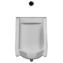 Efficiency 0.125 GPF Urinal with Rear Spud Placement and Royal Flushometer