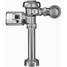 Optima 1.28 GPF Exposed Sensor Flushometer Valve for Floor or Wall Mounted Toilets with 1-1/2" Top Spud