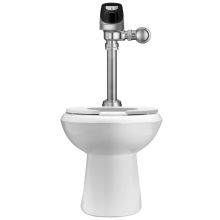 1.28 GPF One Piece Elongated ADA Toilet with Solis Flushometer less Seat