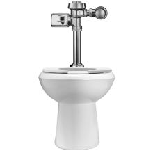 1.28 GPF One Piece Elongated ADA Toilet with G2 Flushometer less Seat