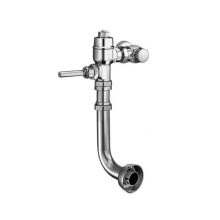 1.6 GPF Exposed Water Closet Flushometer for Floor Mounted Back Spud Bowls with Ground Join Stop and Tailpiece, Less Vacuum Breaker