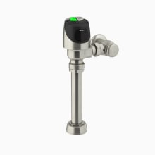 Dual Cycle (1.6 / 1.1 GPF) Exposed, Battery Powered, Sensor Activated Sloan ECOS™ Electronic Dual Flush Model Water Closet Flushometer for Floor Mounted or Wall Hung 1-1/2" Top Spud Bowls