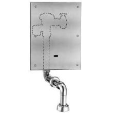 Conventional (3.5 gpf) Concealed, Sensor Operated Royal® Model Urinal Flushometer, enclosed behind a 13" x 17" Wall Box with Stainless Steel Access Panel, for 1-1/4" top spud urinals.