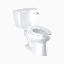 1.28 GPF Floor Mounted Elongated Chair Height Toilet - Seat Not Included