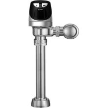High-Efficiency - Full Flush (Large Button - 1.6 gpf) / Reduced Flush (Small Button - 1.1 gpf) Exposed, Solar Powered, Sensor Activated Sloan SOLIS® Dual Flush Water Closet Flushometer for floor mounted or wall hung 1-1/2" top spud bowls, with Smart Sense Technology™.