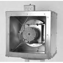 2 Horse Power 23 Sones Three Phase Square Inline Belt Drive Centrifugal Duct Fan