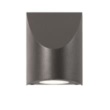 Inside-Out Shear 1 Light 4" Wide ADA Compliant Indoor/Outdoor Wall Sconce