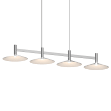 Systema Staccato 43" Wide LED Commercial Linear Pendant