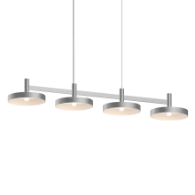 Systema Staccato 43" Wide LED Commercial Linear Pendant