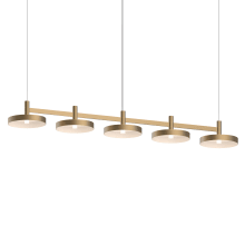 Systema Staccato 57" Wide LED Commercial Linear Pendant