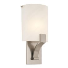 Greco 1 Light ADA Compliant Wall Sconce with Glass Shade