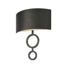Dianelli 2 Light ADA Compliant Wall Sconce with Metal Shade