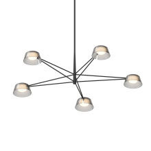 Ray 45" Wide LED Round Chandelier