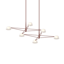 Ray 68" Wide LED Linear Chandelier